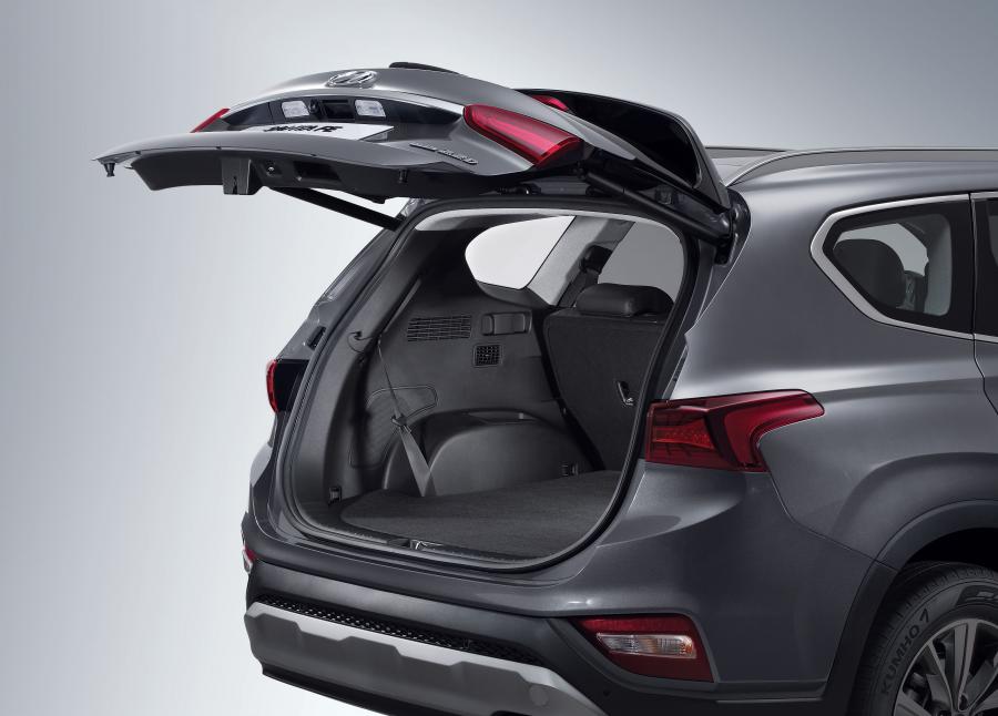 Багажник Hyundai Santa Fe 2018 года  (KR) (фото 2 из 56)
